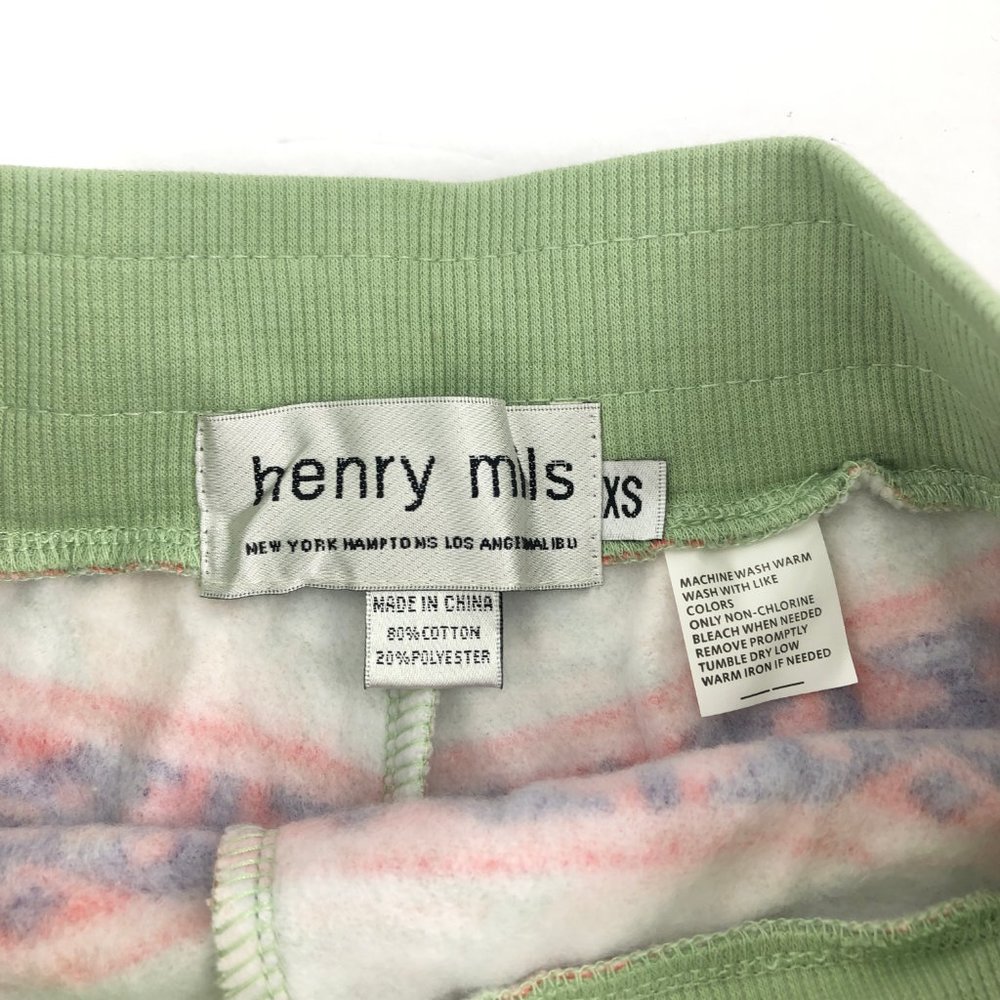 NWOT FP Henry Mills Matcha Aztec Fleece Shorts - Picture 5 of 7